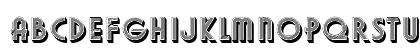 Gazelle Regular Uppercase Preview