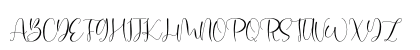 Modylove Regular Uppercase Preview