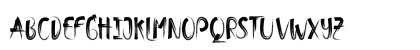 Bimber Brush Regular Uppercase Preview