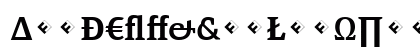 PageSerif-DemiBoldExpert Regular Uppercase Preview