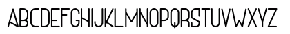 ADHE Sans Light FREE Regular Uppercase Preview