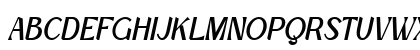Mangata Ita Italic Uppercase Preview