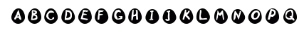 B&amp;W Regular Uppercase Preview