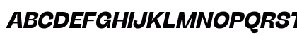 Stinger Trial Bold Italic Uppercase Preview