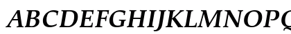Palatino eText Bold Italic Preview