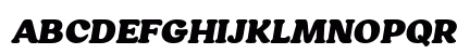 Hornbill Personal Use Blk Ita Italic Preview