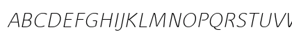 Speak-RegularItalic Regular Preview