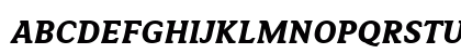 Avance Bold Italic Uppercase Preview