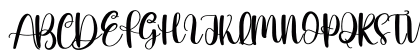 Warm Regular Uppercase Preview