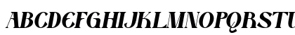 Distant Feeling Italic Uppercase Preview