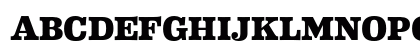Eames Century Modern Extra Bold Regular Uppercase Preview