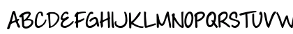 Throw My Hands Up in the Air Bold Uppercase Preview