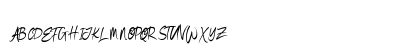 Black Widow Regular Uppercase Preview