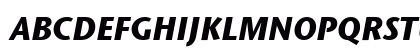 StoneSansITC Bold Italic Uppercase Preview