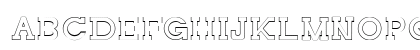 NORTHCLIFF Stroke Uppercase Preview