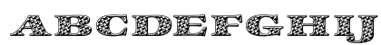 Zapf Int'l 'BubbleWrap' Heavy Uppercase Preview