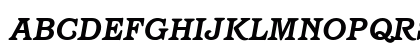 BarcelonaITC Bold Italic Uppercase Preview