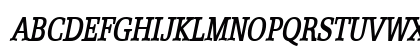 EggoCondensed BoldItalic Uppercase Preview