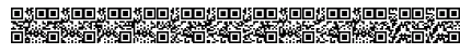 AlphanumericQR Regular Uppercase Preview