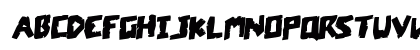 Coffin Stone Staggered Rotalic Italic Preview