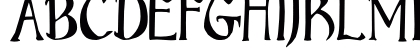 Bruce Regular Uppercase Preview