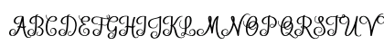 Hello Sweety Regular Uppercase Preview