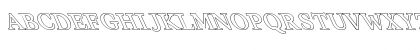 FZ ROMAN 28 HOLLOW LEFTY Normal Font