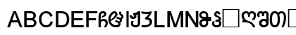 G&amp;G_IliaM Bold Uppercase Preview