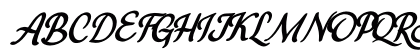 Douglast PERSONAL USE ONLY! Regular Uppercase Preview