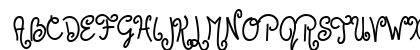 Jandles Regular Uppercase Preview