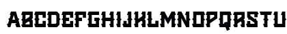Golden Silver Regular Uppercase Preview