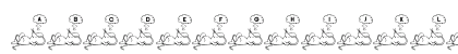 101! Font VisionZ Regular Preview