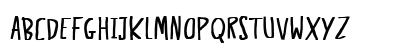 Stiff Note - Demo Regular Uppercase Preview