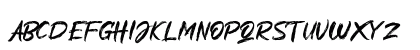 Alliens Personal Use Only Regular Uppercase Preview