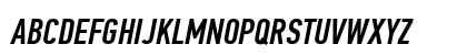 PF Din Text Comp Pro Medium Italic Uppercase Preview