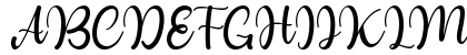 Bollinsh Hunt Personal Use Only Regular Uppercase Preview
