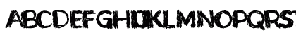 TheBuzz bold Regular Uppercase Preview