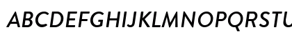 Brandon Text Medium Italic Preview