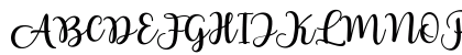 Yollandy Regular Uppercase Preview