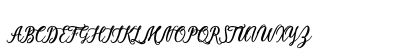 Elisofia Calvin Regular Uppercase Preview
