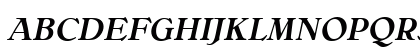 BelliniMediumItalic Regular Preview