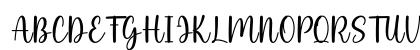 Flower Minimalist Regular Uppercase Preview