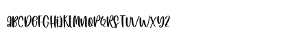 Yearly Regular Uppercase Preview