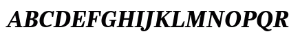 Ysobel eText Bold Italic Preview