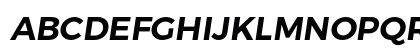 Trueno SemiBold Italic Preview