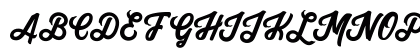 Yuko Regular Uppercase Preview