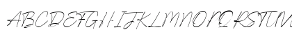 Charlie Script Regular Uppercase Preview