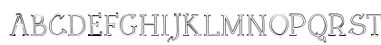 Rough LT Regular Uppercase Preview