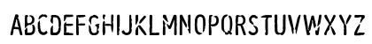 Bevel Broken Uppercase Preview