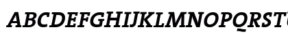 TheSerif Bold Italic Preview